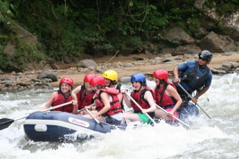 Rafting en despedida de soltera